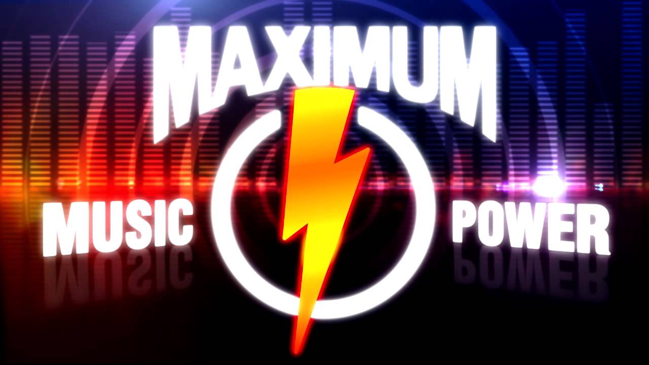 На фото - логотип радио Maximum - music power