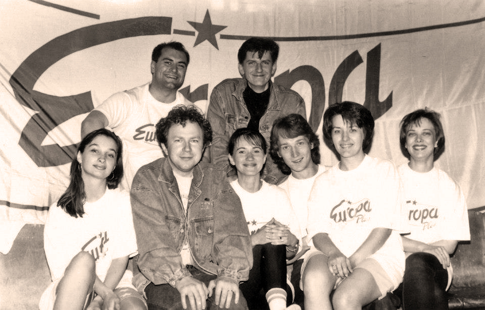 Команда радиостанции Европа Плюс 1991 год