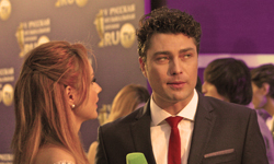 Радиоведущий Дмитрий Оленина на премии RUTV 2015
