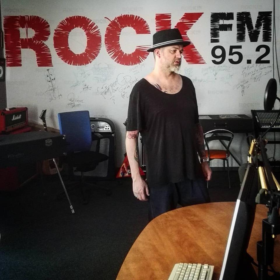 Александр Нуждин в студии Rock FM