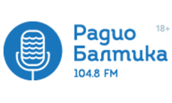 На фото логотип Радио Балтика